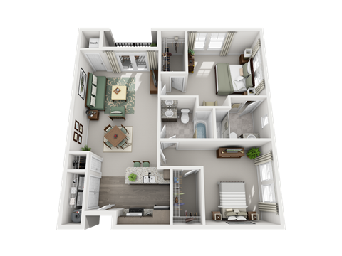 Elevate Brier Creek_The Crest floor plan